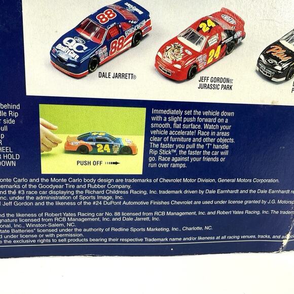 Winners Circle for Kids Jeff Gordon Monte Carlo Rip Stick Racing Car 1:24 Scale - Picture 11 of 11
